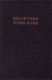 Believers Hymn Book - Black Leather 